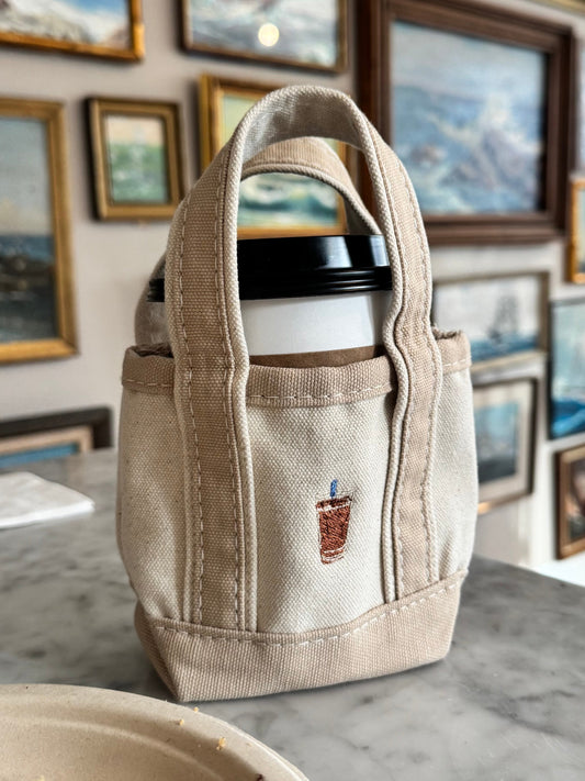 Mini Iced Coffee Tote